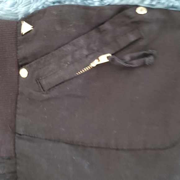 VINTAGE GUESS CROP LINEN PANT XS - Picture 9 of 10